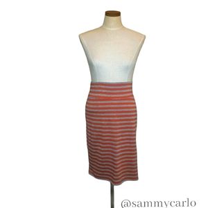 LuLaRoe Cassie Striped Pencil Midi Skirt XL 18-20